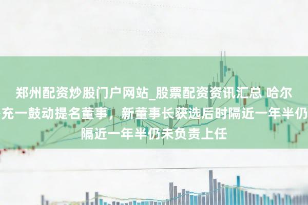 郑州配资炒股门户网站_股票配资资讯汇总 哈尔滨银行拟补充一鼓动提名董事，新董事长获选后时隔近一年半仍未负责上任